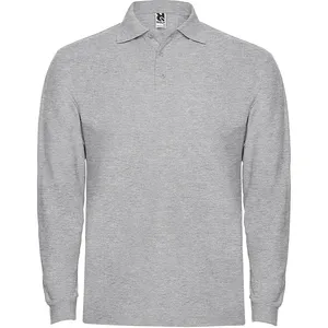 Polo a Maniche Lunghe Estrella Personalizzata, Prodotto Promozionale per Merchandising su Misura - Product Image 4