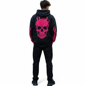 Custom Sunfade Serigrafía Sudadera con capucha Algodón de alta calidad Diseño personalizado Garantiza comodidad y sudaderas con capucha de estilo duradero - Product Image 6