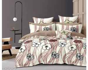 Juego de sábanas de algodón de calidad con estilo, 3 uds., estampado Floral sólido, estilo clásico, cómodo e ideal para regalar - Product Image 3