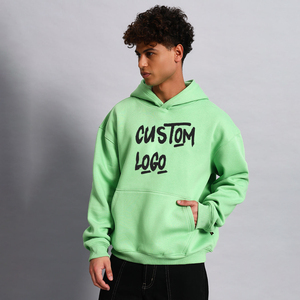 ผู้ผลิตเสื้อฮู้ดดี้แบบสั่งทำพิเศษ ผ้าฝ้าย 100% สำหรับฤดูหนาว ทรงครอป พิมพ์ลาย DTG คุณภาพสูง ย้อมสีพื้น พิมพ์ลายทั่วตัว พร้อมโลโก้สั่งทำ - Product Image 3