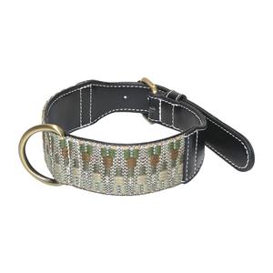 Collar de Cuero Artesanal de Alta Calidad para Perro, Suave, con Rayas, Ajustable, Ligero, Duradero, Personalizado, Colorido, a la Moda, Tamaño Mediano - Product Image 2