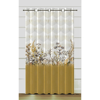 Rideaux pour Salon Semi-Occultants, Voilages en Tulle pour Chambre à Coucher Motif Floral pour la Maison