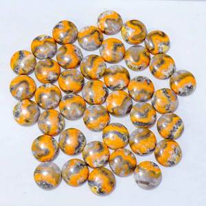 La mejor calidad Natural Bumble Bee Jasper Cabujón de piedras preciosas sueltas Mezcla de piedras preciosas Forma y tamaño de piedras preciosas para la fabricación de joyas - Product Image 4