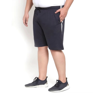 กางเกงขาสั้นผ้าแคนวาสสำหรับออกกำลังกายและแฟชั่นสำหรับผู้ชายกางเกงขาสั้นผ้ายืดระดับเข่าสไตล์ใหม่ล่าสุด - Product Image 1