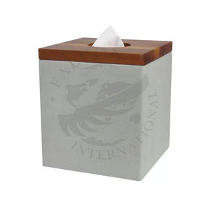 Galvanized Metal <b>Napkin</b> Storage Box Facial Tissue Cover Wedding Event <b>Napkin</b> <b>Holders</b> Galvanized Metal Tissue Box <b>Holder</b> - Product Image 2