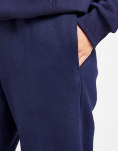 Survêtement personnalisé deux pièces pour femmes surdimensionnées ensemble de vêtements d'hiver avec sweat-shirt à strass et jogger 2-en-1 - Product Image 2