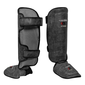 Los mejores guantes de boxeo de cuero y PU con logotipo personalizado OEM, espinilleras y protectores elásticos para niños y adultos para uso deportivo - Product Image 4