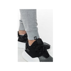 MENS JOGGER <b>PANTS</b> LIGHT GREY SPECKLED MARL Trackies Bottom - Product Image 5