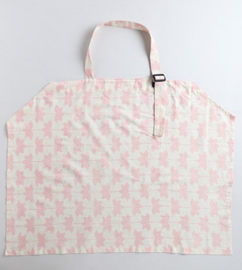 POLKA TOTS Cubierta de lactancia Delantal de alimentación Cubierta de lactancia de maternidad para madres con bolsa de transporte (rosa) - Product Image 2
