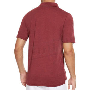 Nouveau polo de haute qualité à manches courtes pour hommes en polyester à séchage rapide adapté aux hommes golf Polo T-shirt en gros - Product Image 3
