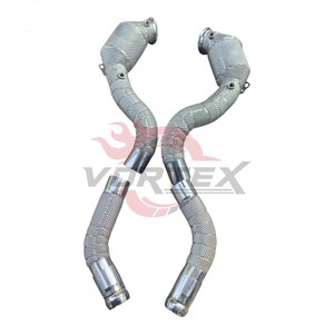 Tubo de Escape Vortex Garantizado Sin CEL para Mercedes-Benz AMG C63 S |   Ganancias de Rendimiento +20HP |   Instalación Fácil - Product Image 2