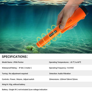 كاشف الذهب عالي الحساسية, كاشف الذهب عالي الحساسية مضاد للماء للقطع الفنية ، والمعادن ، والمجوهرات ، والكنوز من الفضة ، مع 360 ماسح ضوئي IP68 - Product Image 3