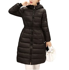 Chaqueta larga acolchada de alta calidad para mujer, chaquetas acolchadas cálidas de invierno a la moda, chaqueta acolchada larga transpirable a prueba de viento a la venta - Product Image 1