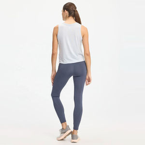 Women Tank <b>Top</b> Fitness Cotton High Quality OEM Service Custom Design Breathable Factory Made Solid Color Women Tank <b>Top</b> - Product Image 2