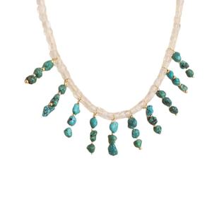 Pendentif à breloque chrétien en argent 925 Tumble Fluorite Gemstone-Bijoux à breloques en plaqué or-Bijoux faits à la main en gros - Product Image 3