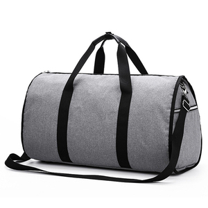 Sac de sport unisexe de haute qualité avec compartiment à chaussures, sac de voyage moderne et durable en polyester, vente en gros - Product Image 2