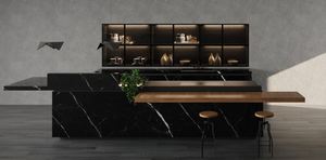 Custom Kitchen & Bathroom Vanity <b>Tops</b> Porcelain Natural Stone Countertops Carrara Calacata Hotel Project Prefab Cut Quartz Size - Product Image 2