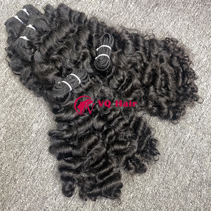 ผมต่อแบบลอนของคนผม100% บริสุทธิ์จากเวียดนามและพม่าสำหรับต่อผมคนผิวเรียบเนียนนุ่ม - Product Image 6