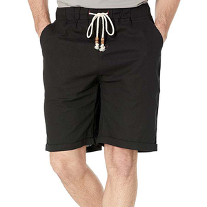 Pantalones cortos de entrenamiento antiarrugas para hombre 2025 para verano, ropa informal para el hogar y patrón sólido para correr, ecológicos y de bajo precio - Product Image 3