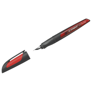 STABILO STA Easybuddy M Black/Red Fountain <b>Pen</b> Comfortable and Durable Product - Product Image 3