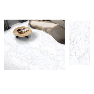 Carreau de porcelaine émaillée polie antidérapante au design moderne exportateur indien nouvelle collection de sculptures pour les sols extérieurs - Product Image 1