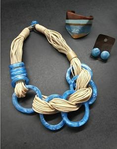 High Quality Low Price Colorful Resin Pendant Necklaces-Popular Jewelry <b>Accessories</b> for <b>Weddings</b> Parties Engagements - Product Image 2