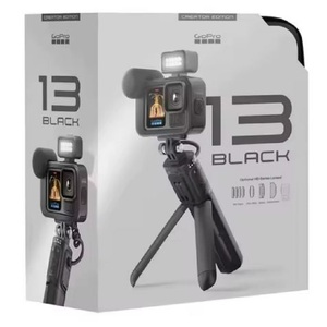 การซื้อขายที่ถูกต้องสำหรับคุณภาพ HERO13 Go Pro ผู้สร้างกล้องแอคชั่นสีดำรุ่น5.3K 60 + มีการรับประกันกันน้ำ - Product Image 1
