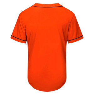 Custom Blank Baseball Jersey Sporty Wear Customized Logo Best Quality Comfortable Quick Dry Baseball Jersey For Men's - Product Image 2