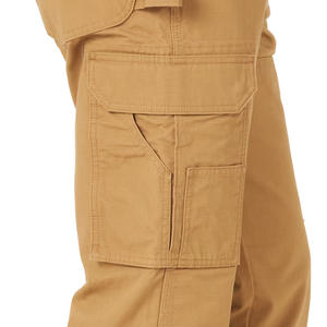 กางเกงคาร์โก้ผู้ชายกางเกงทำงานคาร์โก้พร้อมตัวเลือกการปรับแต่งกางเกงหลายกระเป๋าทนทานเหมาะสำหรับการใช้งานกลางแจ้งและในโรงงาน - Product Image 5