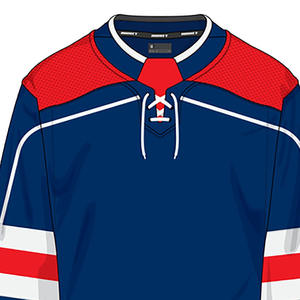 Conjuntos de Camisetas de Hockey sobre Hielo de Diseño Personalizado de Alta Calidad, 100% Poliéster, Logotipo Personalizado, Fabricante OEM - Product Image 4