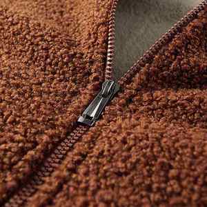 Sweats à capuche pour hommes en vente Meilleure qualité Conception de logo personnalisée Manches longues Sweats à capuche en fourrure Fermeture éclair Hommes Marque privée Sweat à capuche pour hommes - Product Image 4