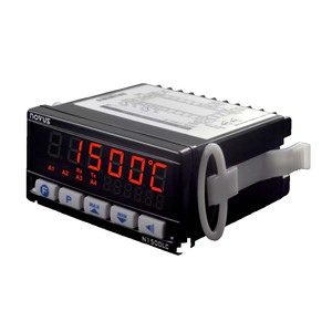 N1500-LC tải di động Bảng điều chỉnh Meter với 2 Rơ Le 4-20 ma 96x48 Mét đo nhiệt độ điều khiển nhiều sưởi ấm phạm vi OEM ODM - Product Image 1