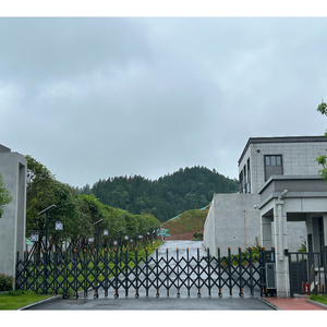 Hàng rào an ninh đường rào chắn ở saudi arabia Hợp kim nhôm có thể thu vào an toàn accordion rào cản cửa trượt - Product Image 6