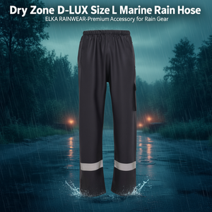 Manguera de Lluvia Marina Dry Zone D-LUX Talla L ELKA RAINWEAR - Accesorio Premium para Ropa Impermeable - Product Image 3