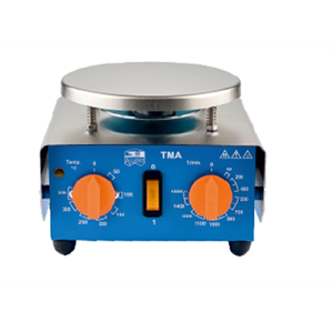 MAGNETMIX Agitatore Magnetico in acciaio inossidabile, con piastra riscaldante rotonda - Product Image 1