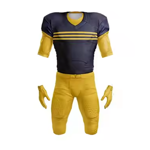 ชุดอเมริกันฟุตบอลสำหรับผู้ชายวัสดุเนื้อแข็งผลิตในปากีสถานชุดอเมริกันฟุตบอลออกแบบได้ตามต้องการ - Product Image 4