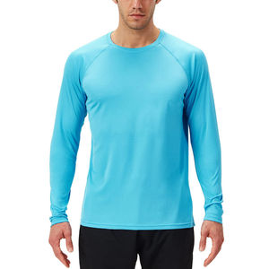 Rash Guard de haute qualité pour hommes, vêtements de sport, fabrication sur mesure, tissu polyester et élasthanne à séchage rapide, rash guards longs et respirants - Product Image 1
