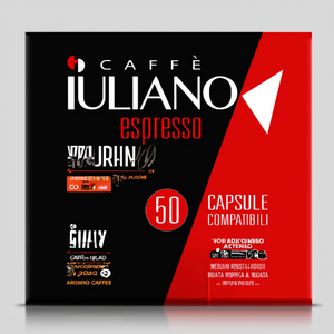Caffè Iuliano Espresso Intenso 50 Capsule Compatibili - Caffè Dolce Arabica e Robusta Tostatura Media - Product Image 3
