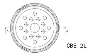 High Quality CBE 2-Liter Nursery Raised Pots Recycled Plastic Various round Pattern Colors PP Material <b>Plant</b> Use Packed Pallet - Product Image 4