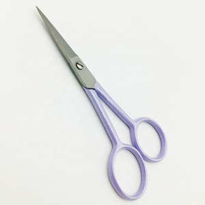 Professional Curved Manicure Scissors New Stock Russian Sharp Cuticle Scissors Stainless Steel Packing Logo Sustainable Fingers - Product Image 3