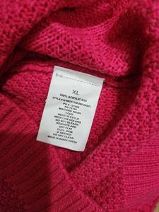 Pull d'hiver pour femmes de qualité supérieure 100% acrylique plat tricoté col roulé épais pull décontracté de haute qualité en gros bas - Product Image 4