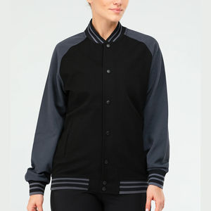 Chaquetas universitarias de alta calidad directas de fábrica para mujer, abrigos deportivos de moda, chaqueta universitaria transpirable de manga larga con letras - Product Image 2