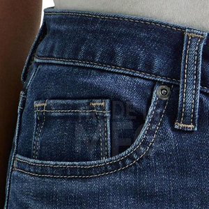 Pantalones vaqueros informales transpirables ligeros hechos a medida para mujer, de secado rápido, cintura media, Parte delantera plana para uso en exteriores, Invierno - Product Image 3