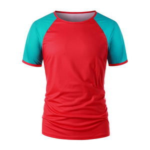 เสื้อยืดผู้ชายคุณภาพสูง ผ้าฝ้ายปักโลโก้ตามสั่ง เสื้อลำลองแบรนด์ดัง เสื้อกีฬา เสื้อท็อปส์สำหรับผู้ชาย - Product Image 1