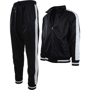 Long Sleeves Athletic Sports Wear Men Tracksuit Wholesale Price Tracksuit Adjustable Breathable Fabric Custom Logo Design Color - Product Image 2