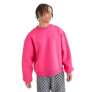 Sweat-shirt à capuche zippé surdimensionné pour homme, logo personnalisé, uni, chaud, en coton confortable, grande taille, automne - Product Image 2