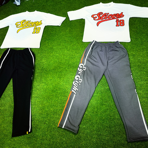 เสื้อสเวตเชิ้ตคอกลมผ้าคอตตอนผสมสแปนเด็กซ์เนื้อหนา 360 GSM แห้งเร็ว พร้อมกางเกงขายาวทรงสตรีทแวร์ปักลายคุณภาพสูง - Product Image 2