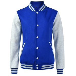 Chaquetas Varsity personalizadas para hombre, chaquetas grises cómodas de lana para hombre con logotipo personalizado - Product Image 1