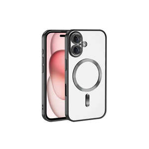 เคส Netzy Luxury สำหรับชาร์จไร้สาย Magsafe สำหรับ iPhone 16 Plus สีทอง วัสดุ PC และซิลิโคน พร้อมการปกป้องกล้อง - Product Image 2