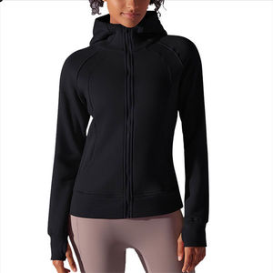 Sudadera con Capucha de Manga Larga para Mujer EMAS SPORTS, Cierre Completo, Ajustada, de Forro Polar, para Invierno, con Bolsillo, Cortavientos y Transpirable - Product Image 6
